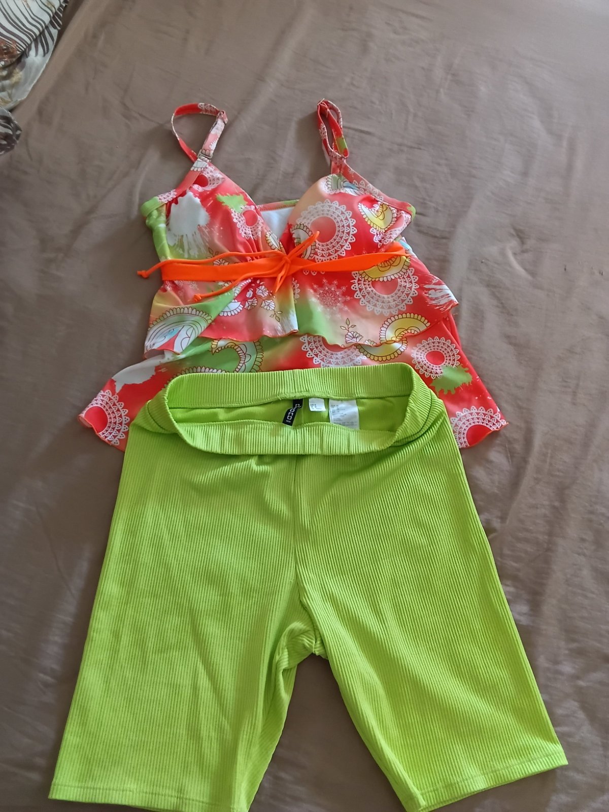Debardeur remboré+short
