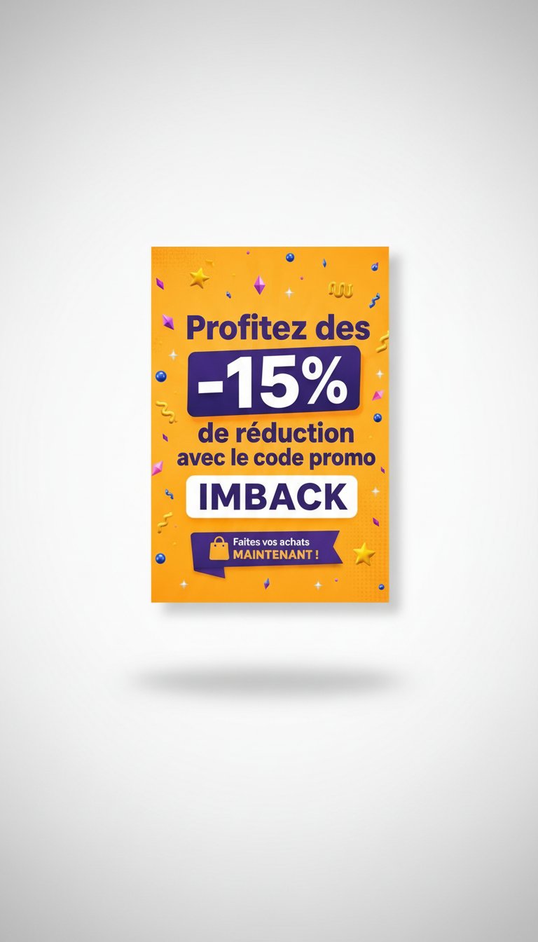 Profiter de 15% de reduction