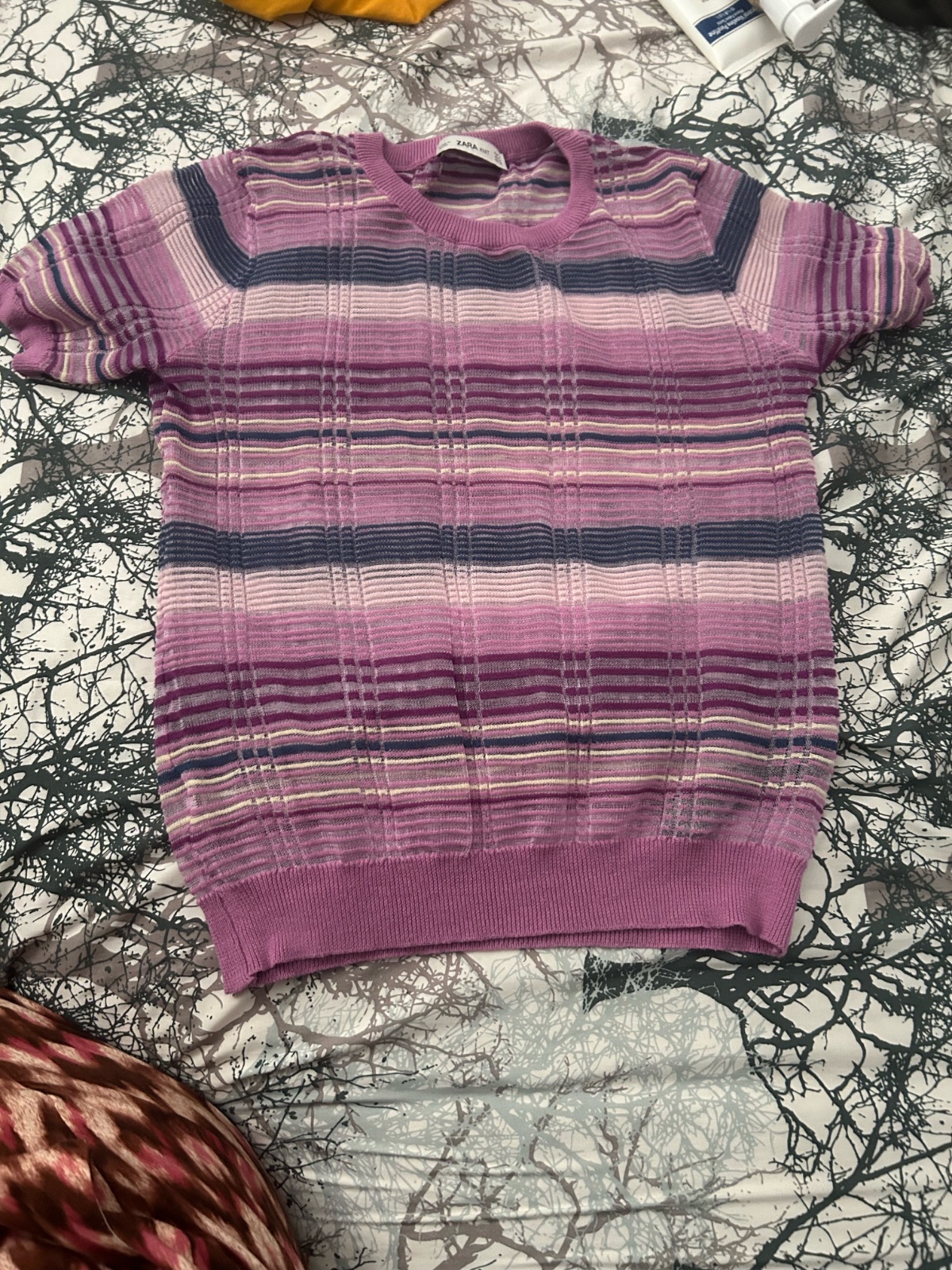 T shirt stylo retro de chez zara