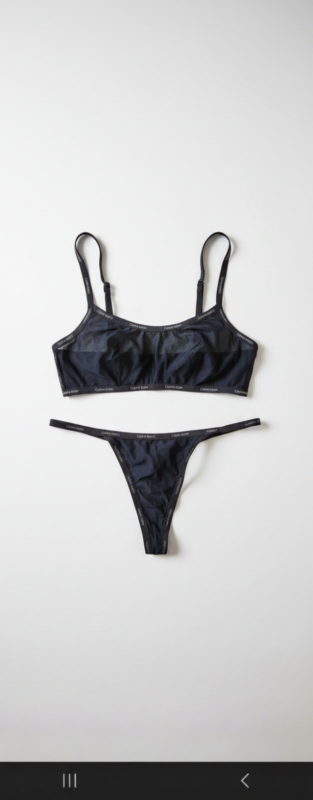 Lingerie CK