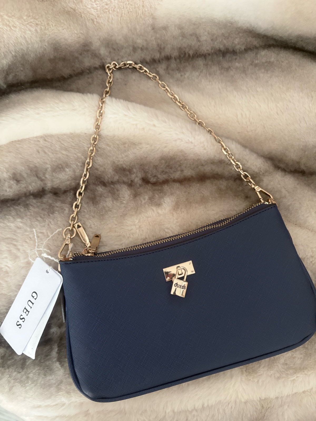 Sac guess bleu 