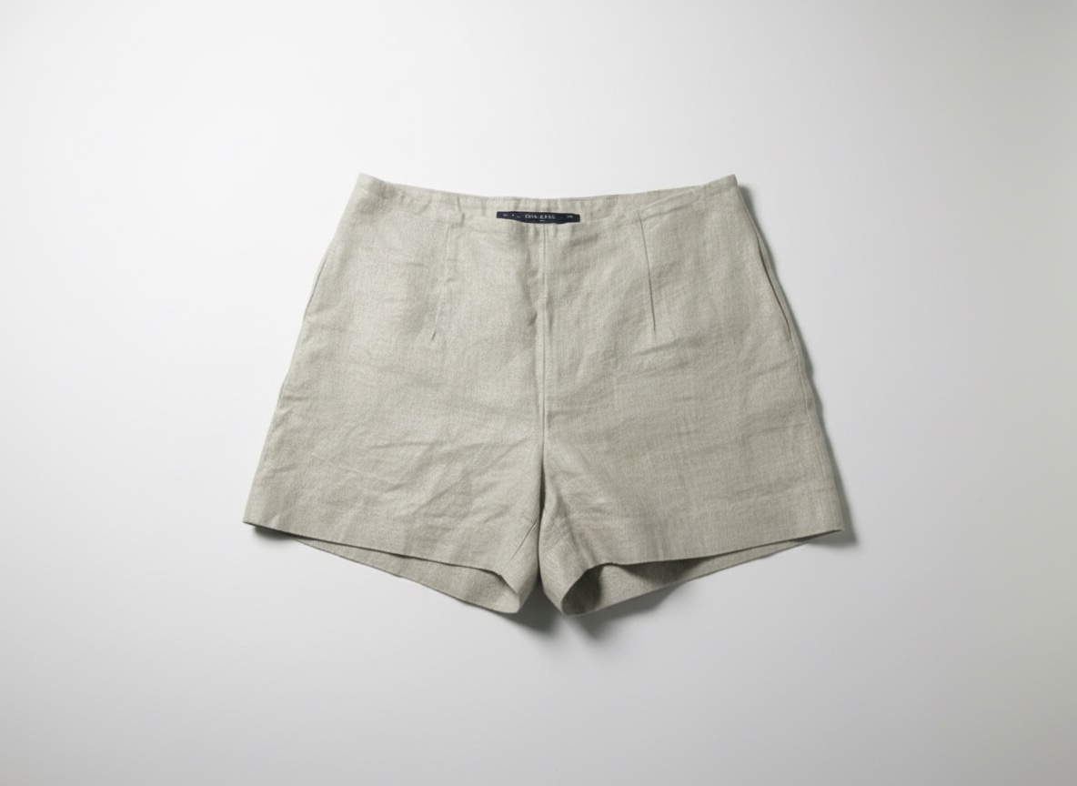 Zara shorts en lin 