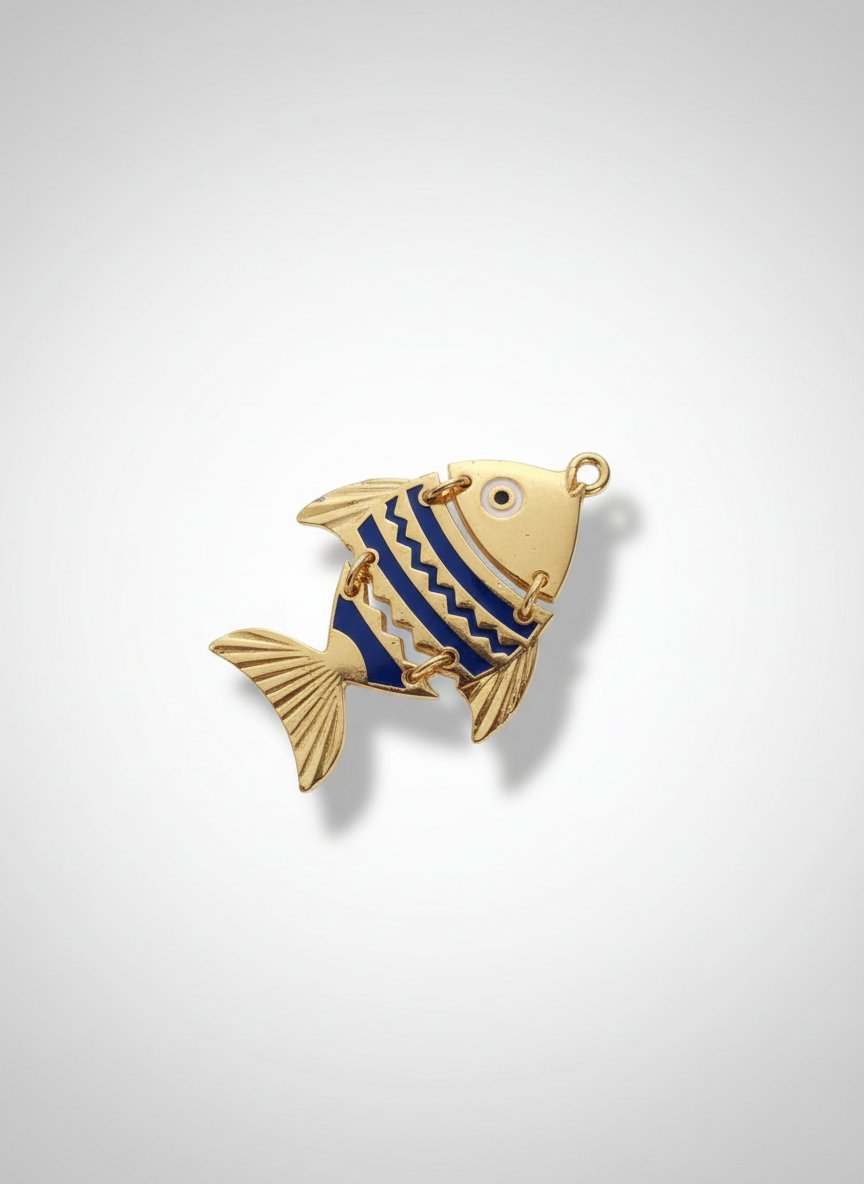 Motif poisson et clé