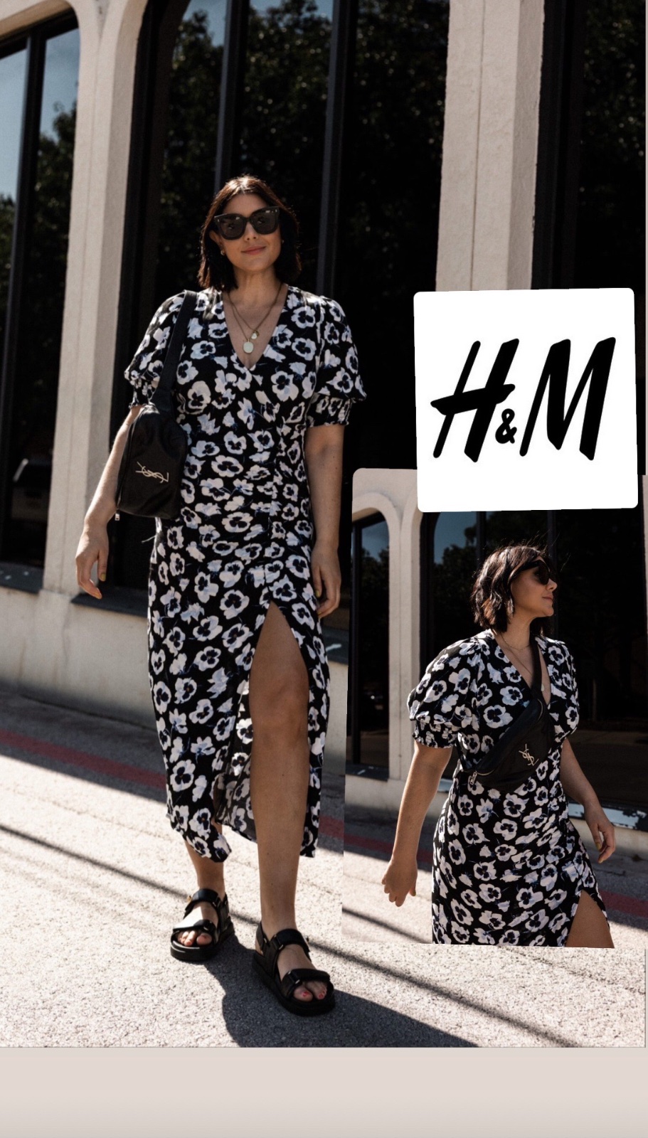 Robe longue h&m