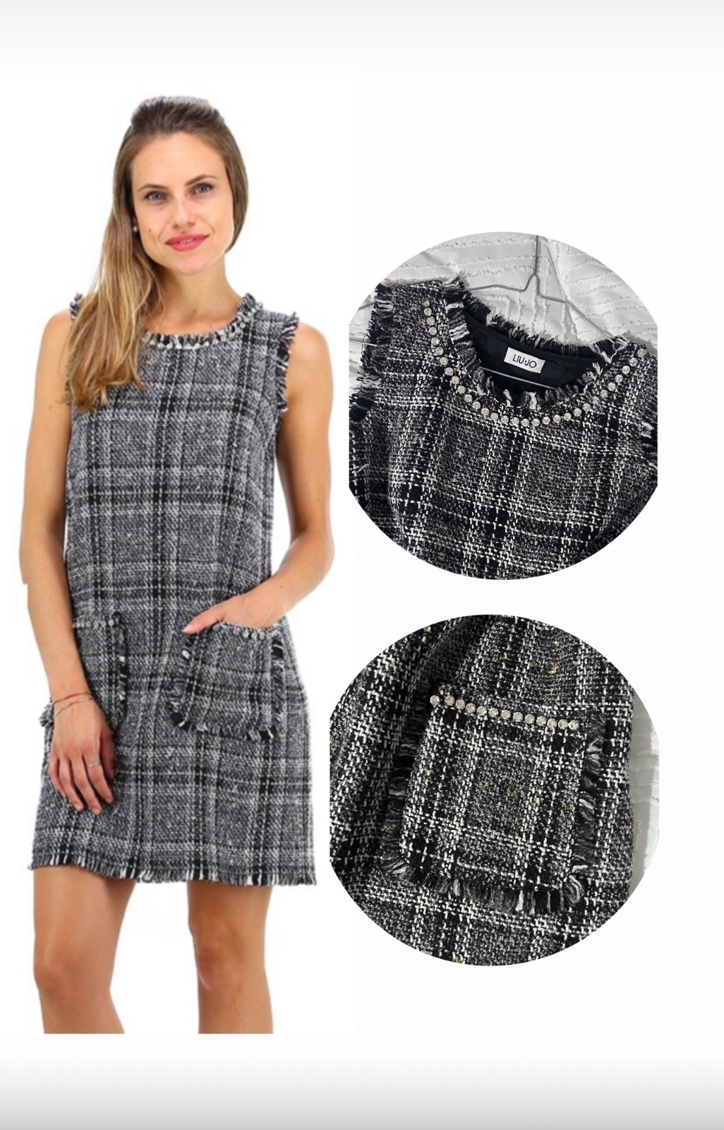 Robe en tweed de la marque Lliu jo