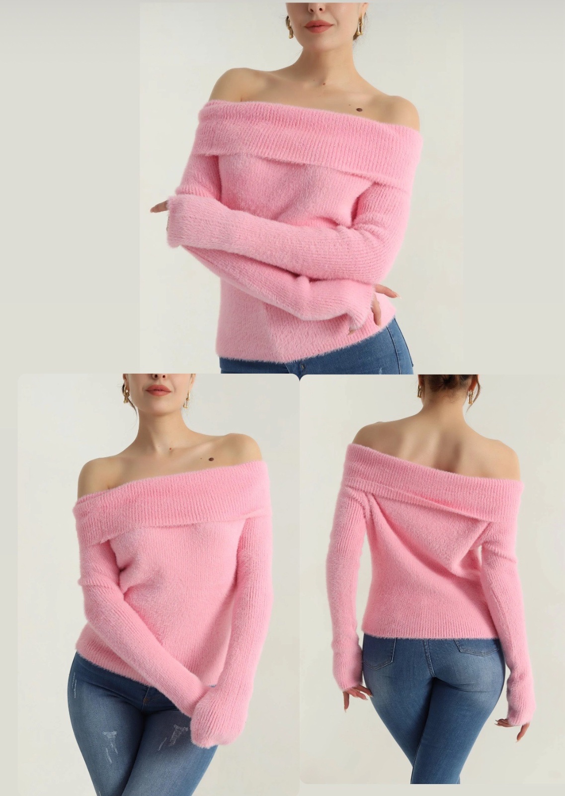 Pull off shoulders 