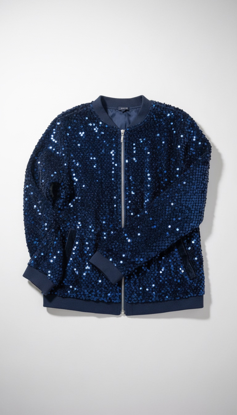 Gilet en paillettes 12ans