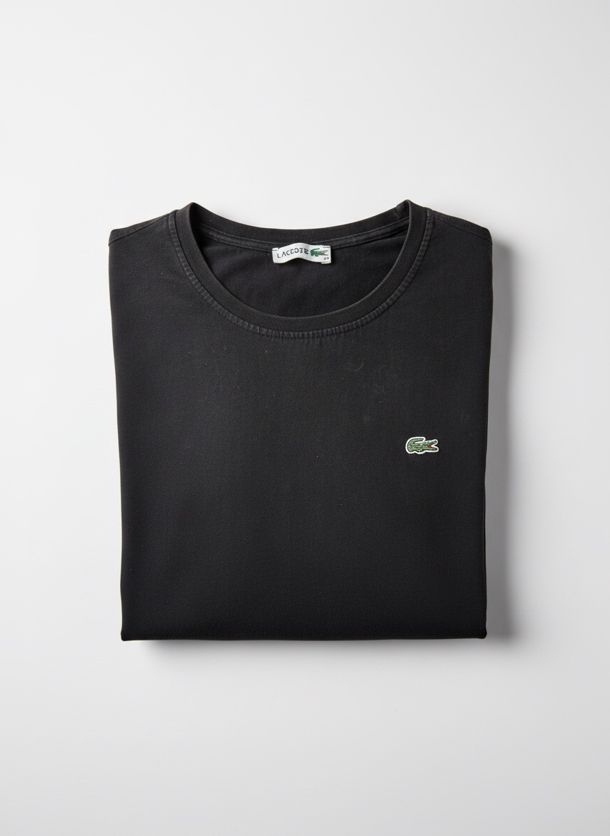 Black lacoste t-shirt