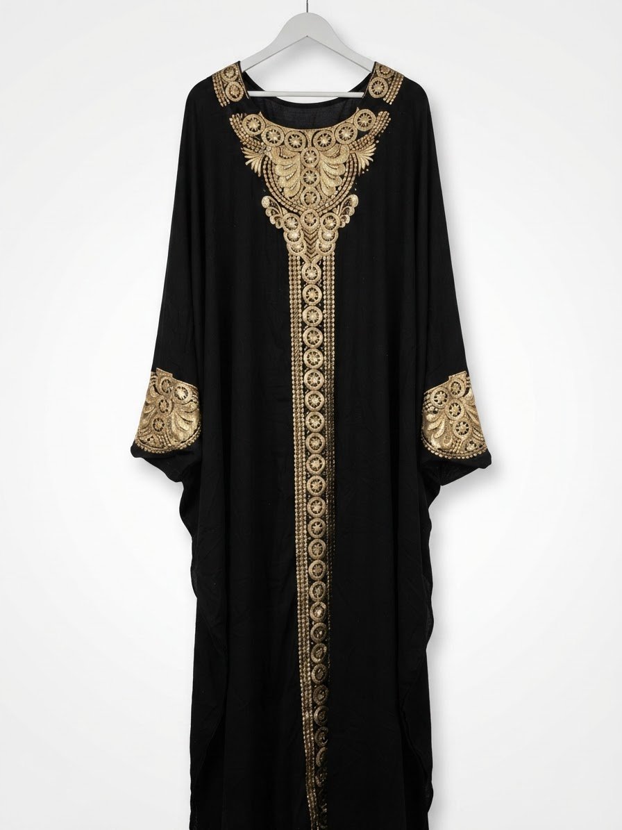 3abaya noir