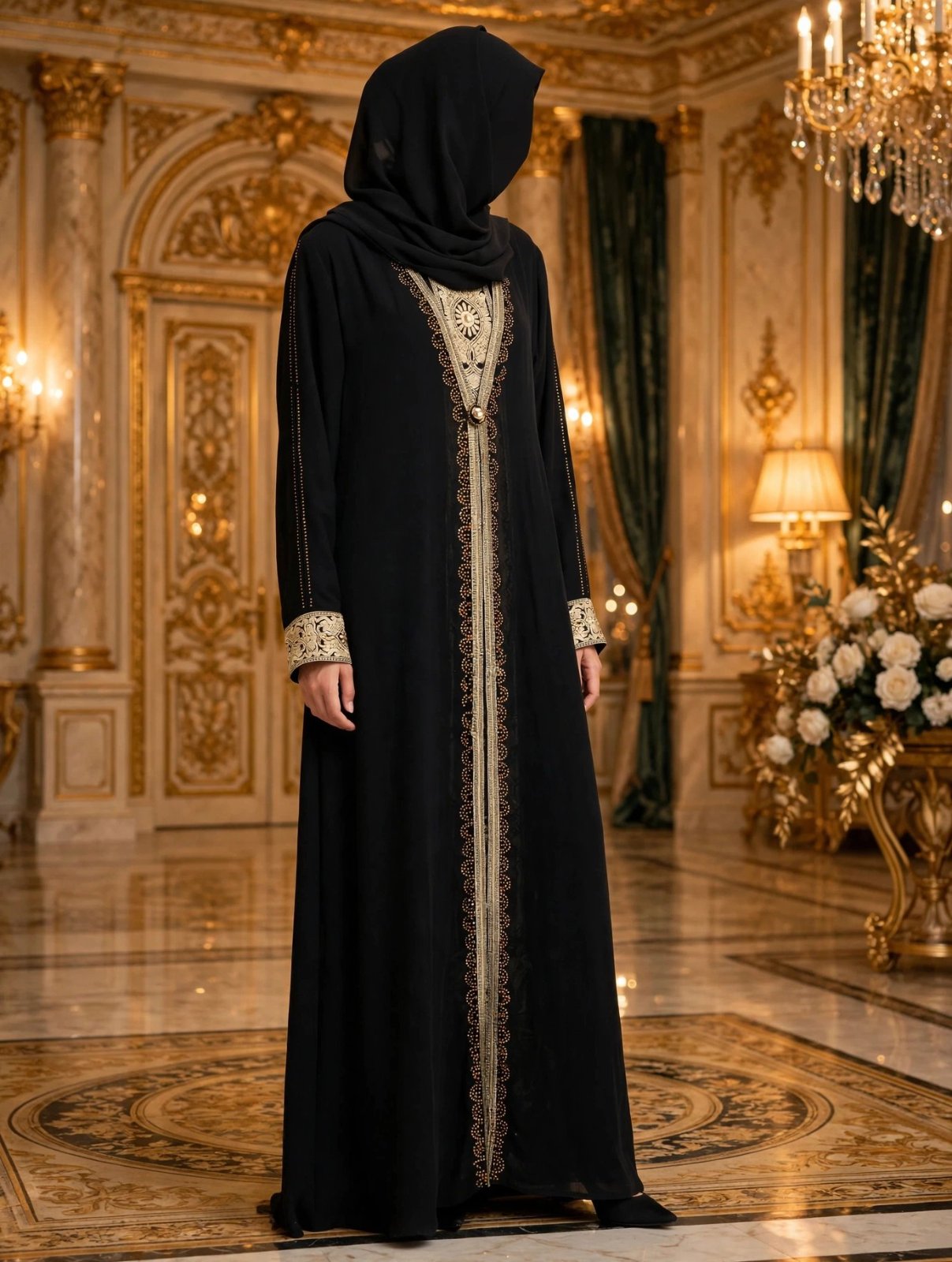 3abaya noire 