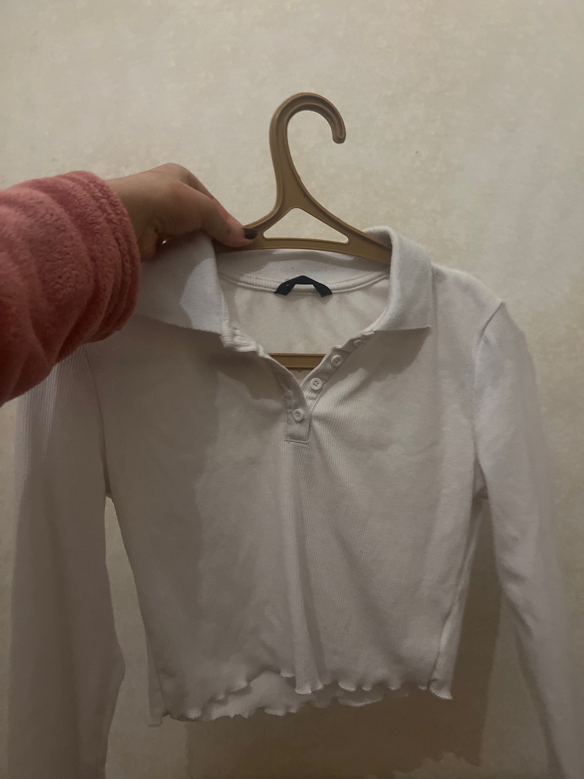 Pull blanc simple 