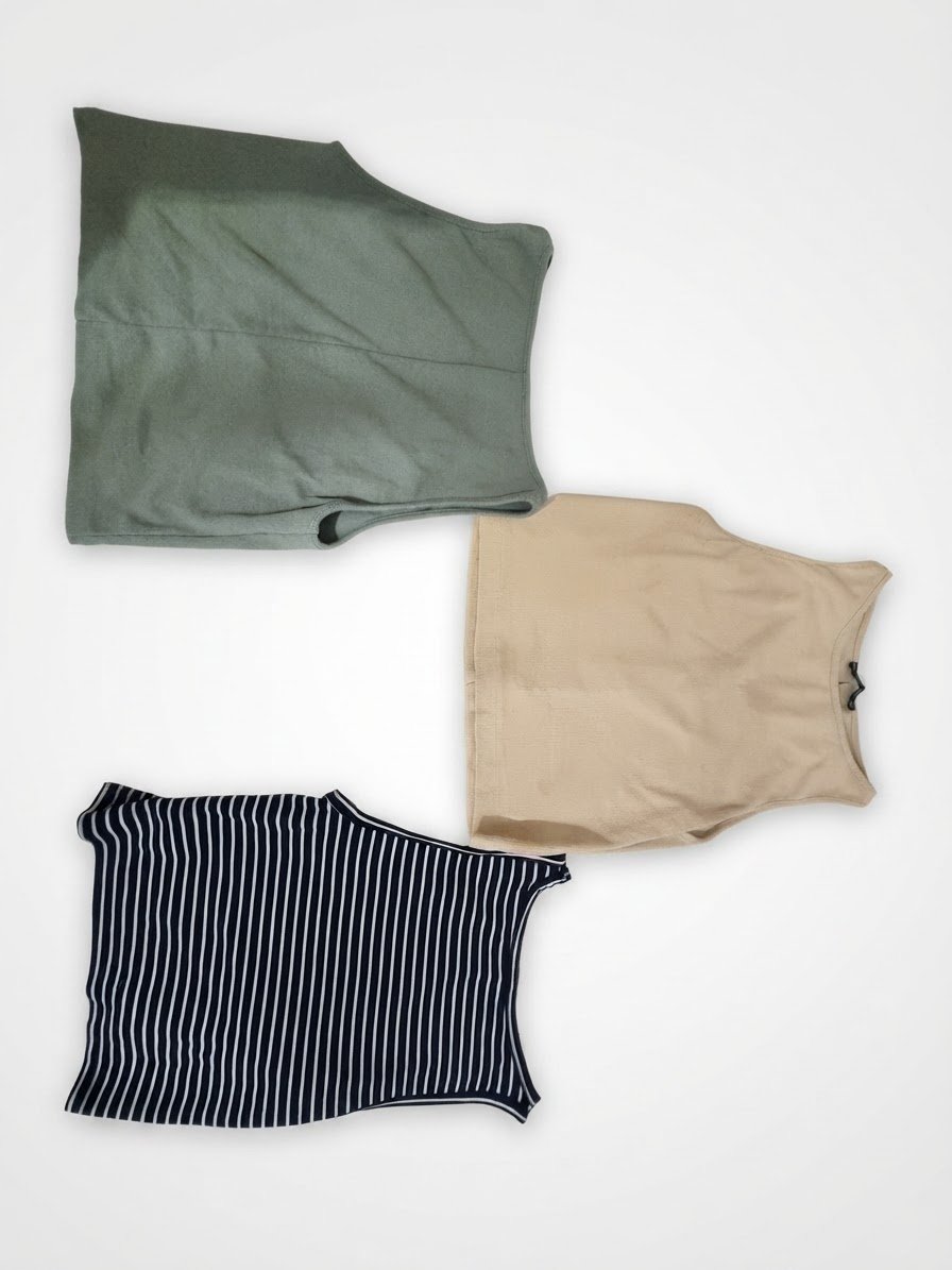 3 tops taille xl💗