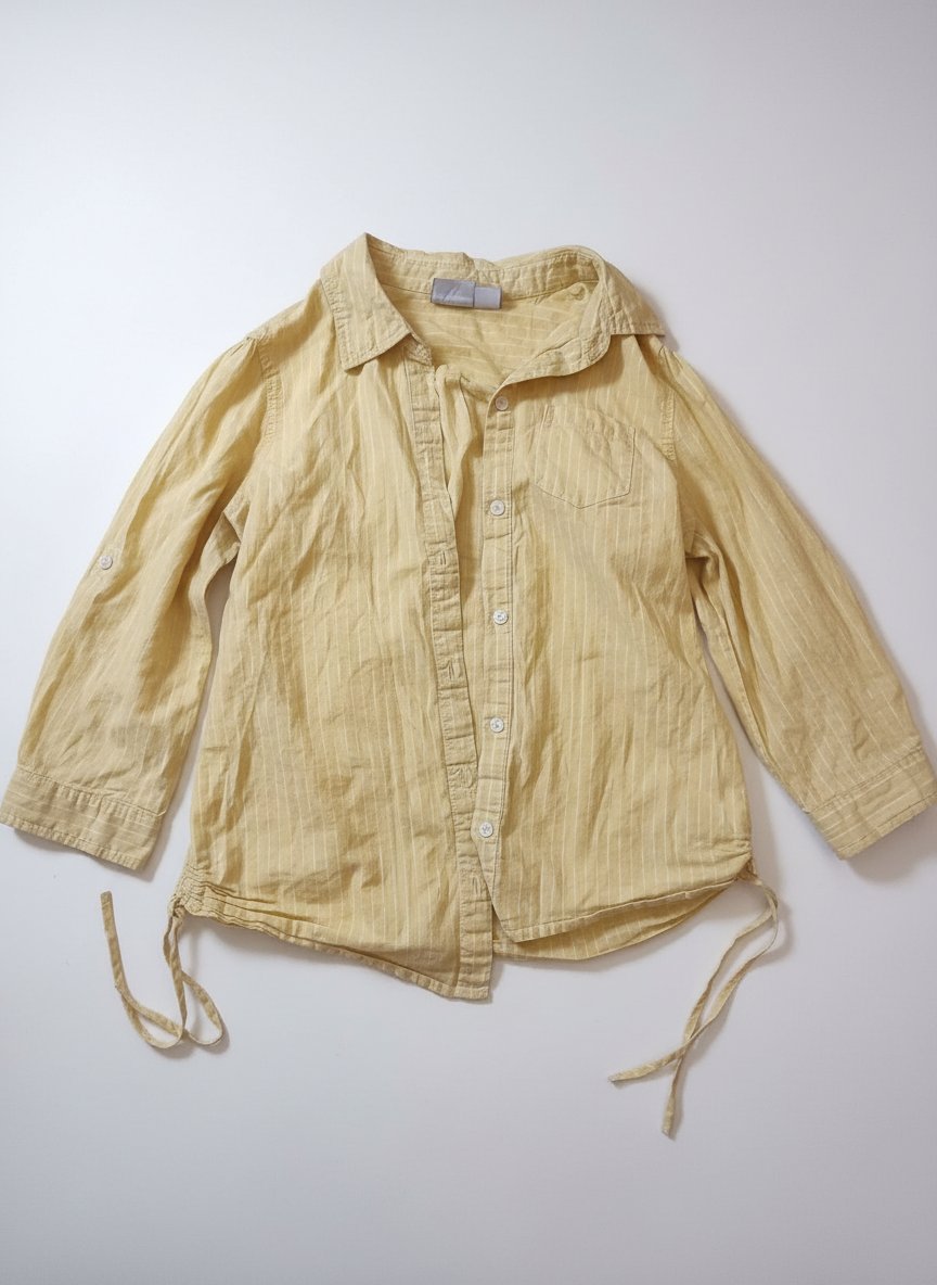 Chemise jaune 