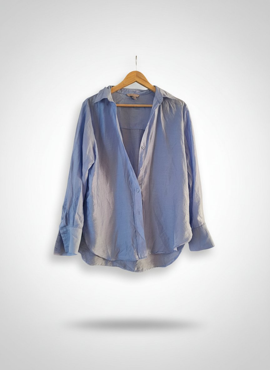 Chemise façon satin