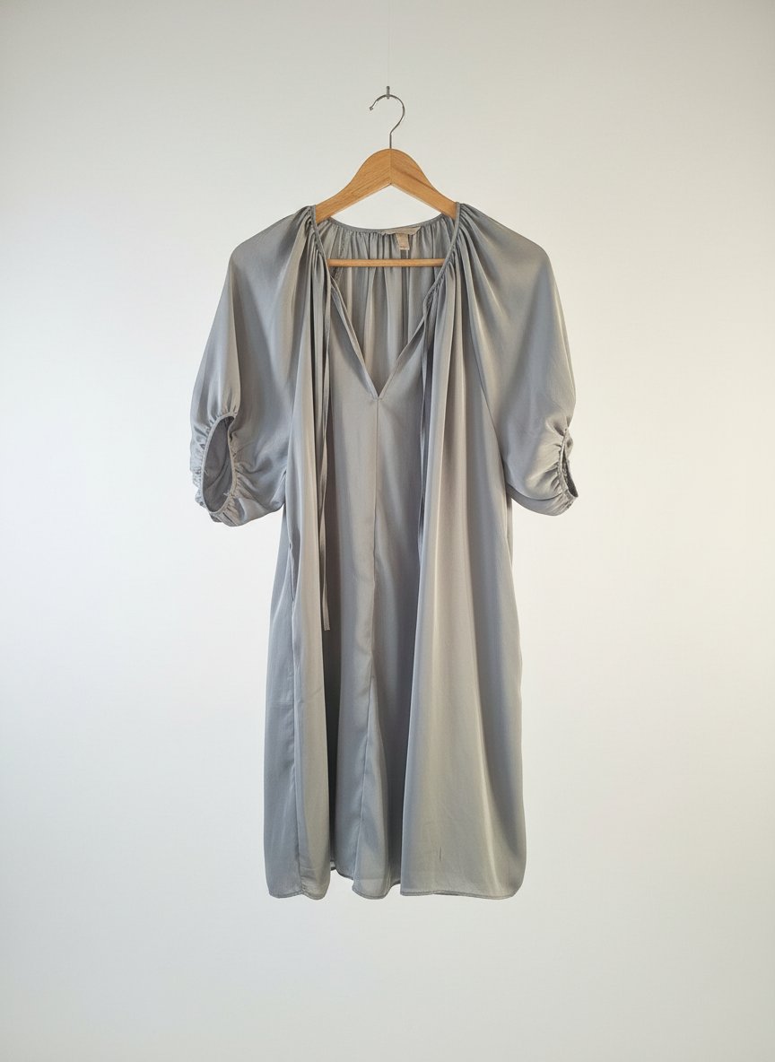 Robe façon satin