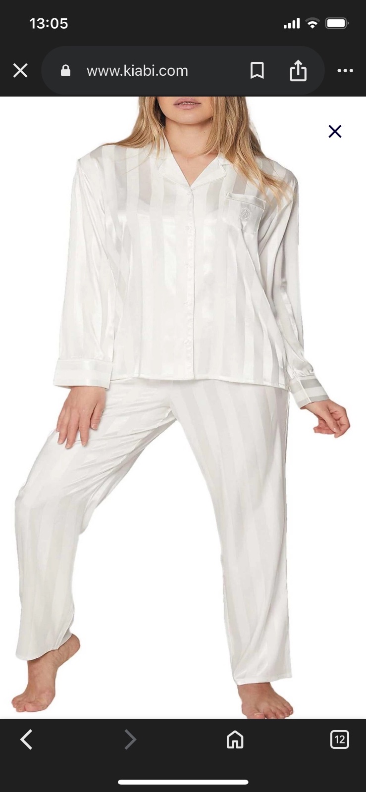 Pyjama satinee 