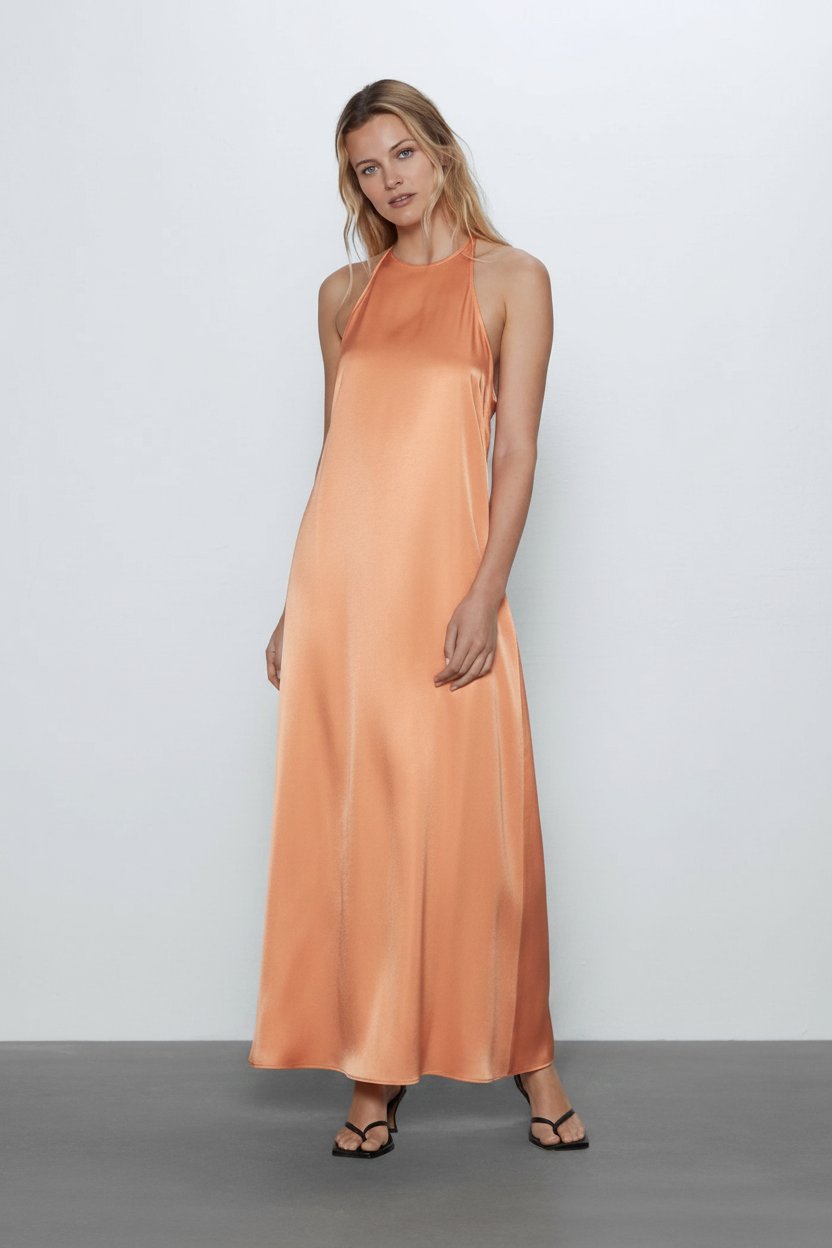 Robe satin 