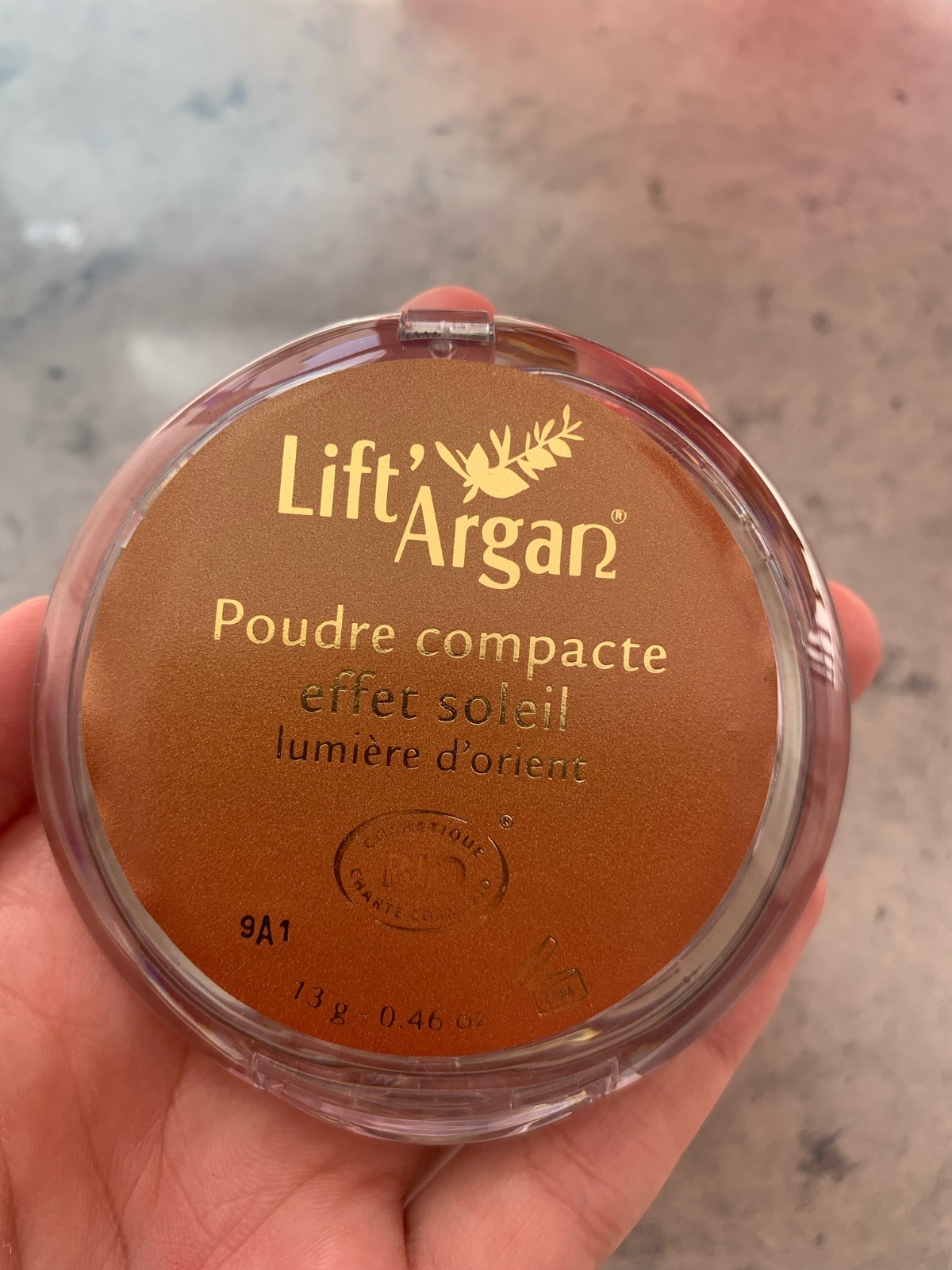 Poudre compacte bronzante 