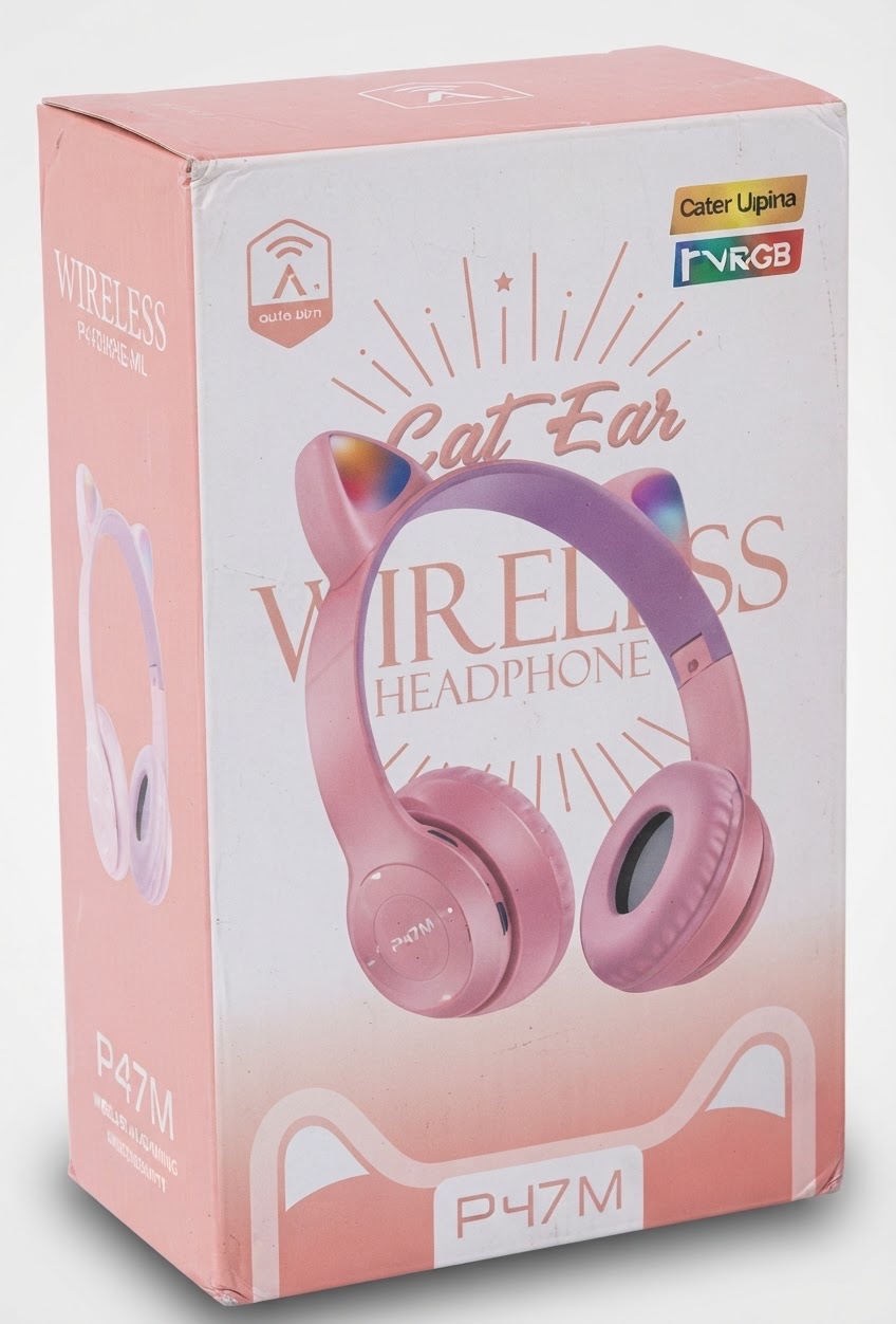 Cat ear headset