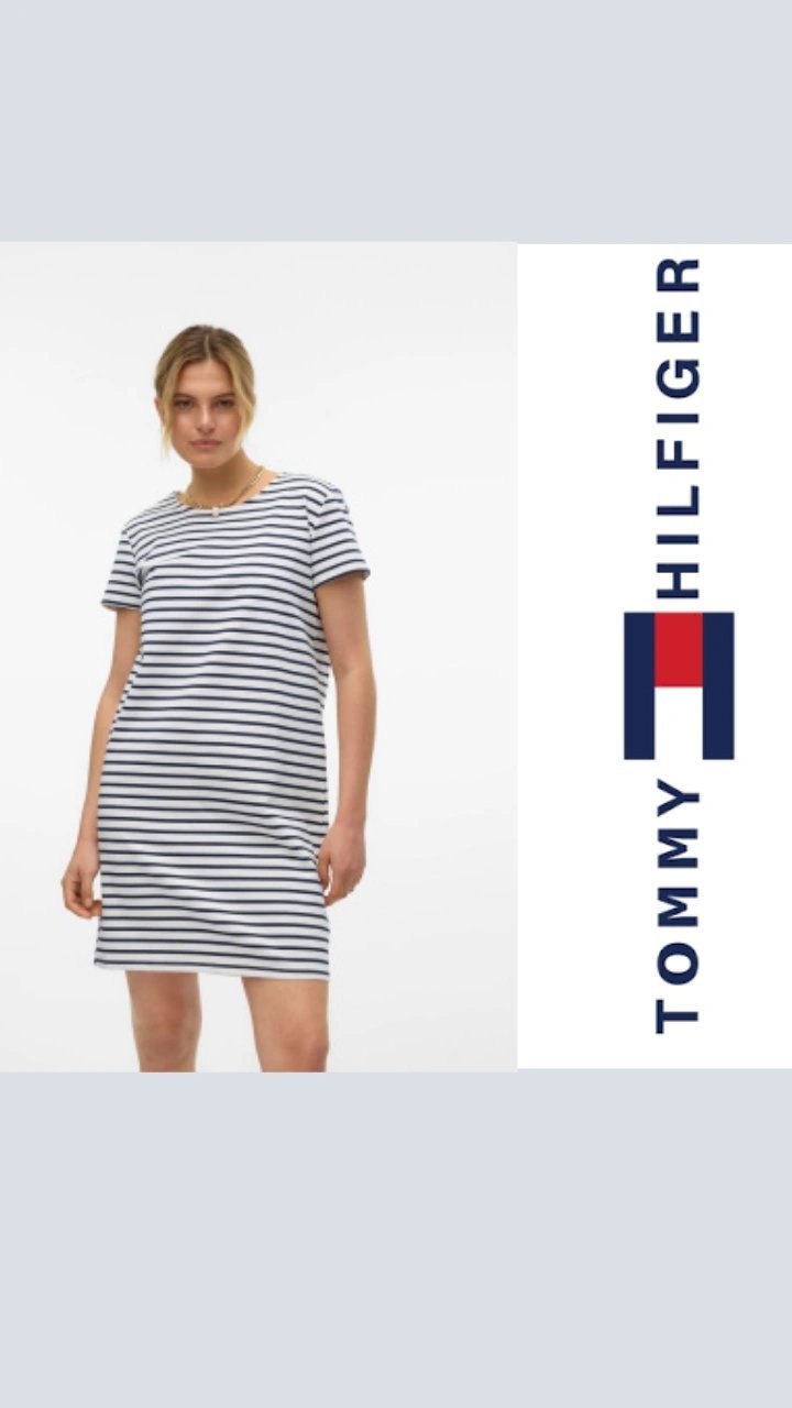 Robe d'été tommy 💙🤍tt neuve tailles disponibles M L XL