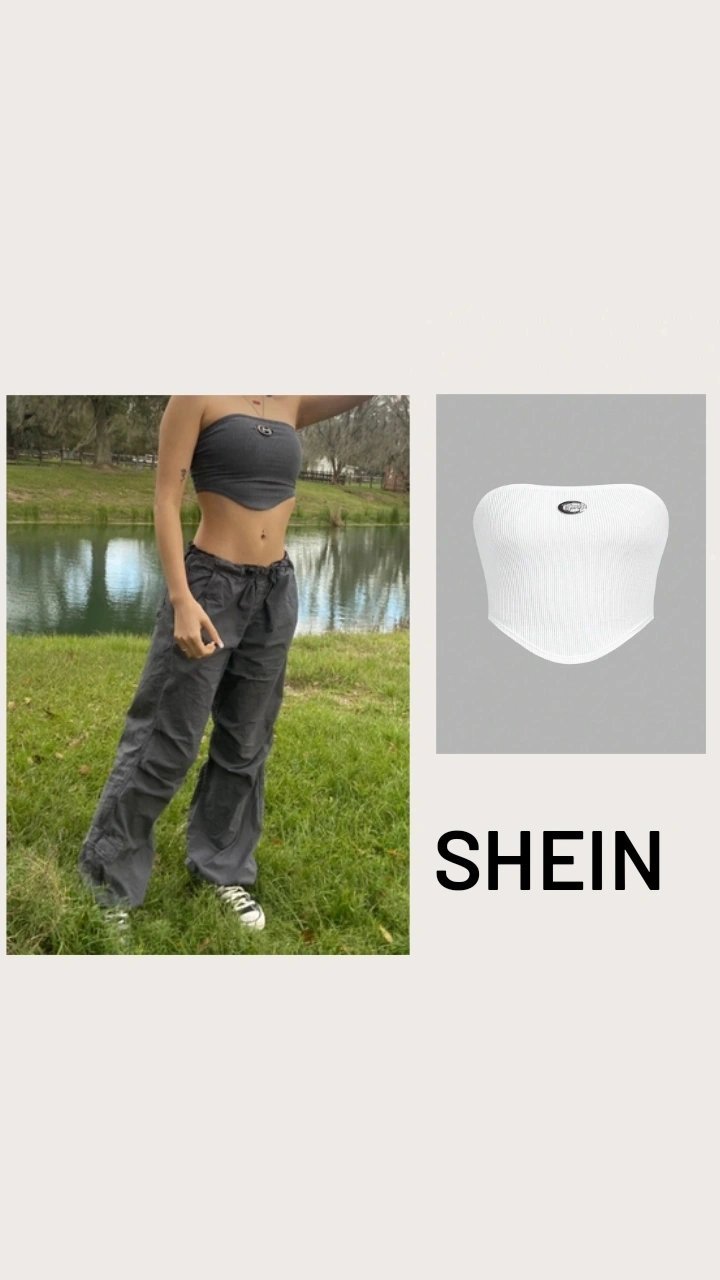 Top Shein blanc 🤍comme neuf 