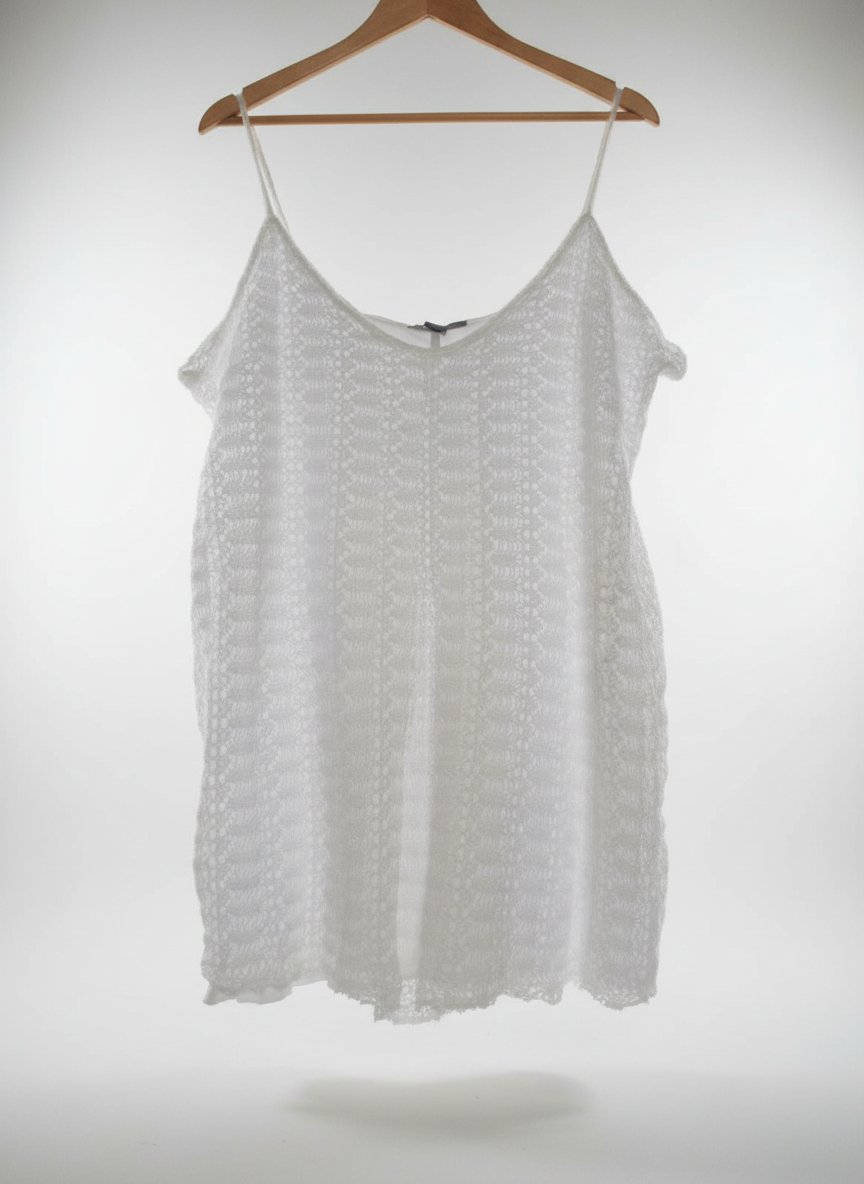 Primark Sublime Combinaison bretelle short en crochet blanche XL🤍toute neuve profitezzzz🤍🤍🤍🤍