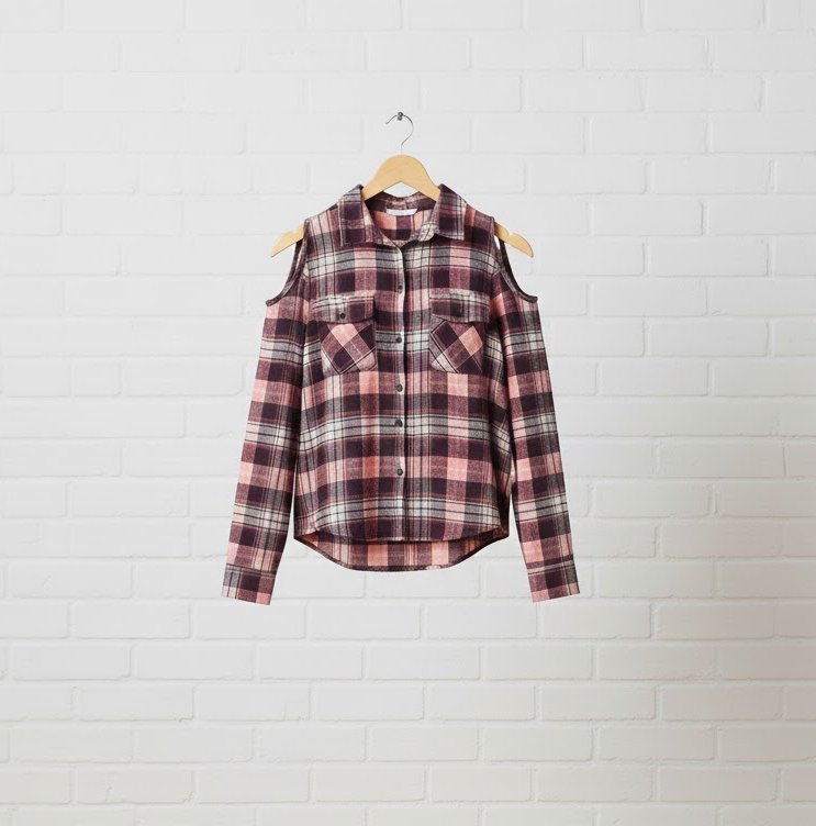 Chemise à carreaux 