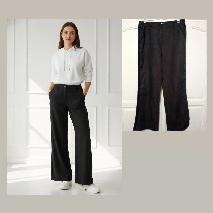 Pantalon large made in Italy 🤎🤎🤎tissu léger 