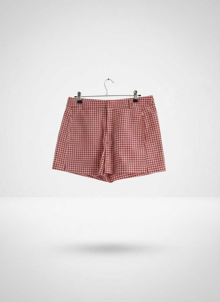 Stradivarius short à carreaux tt neuf❤️