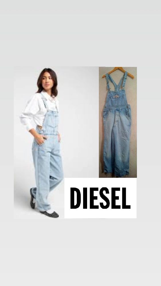 Vintage Diesel salopette jeans 