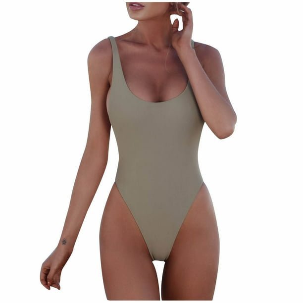 Maillot de bain nude élégant lycra avec accessoires 🤎🤎