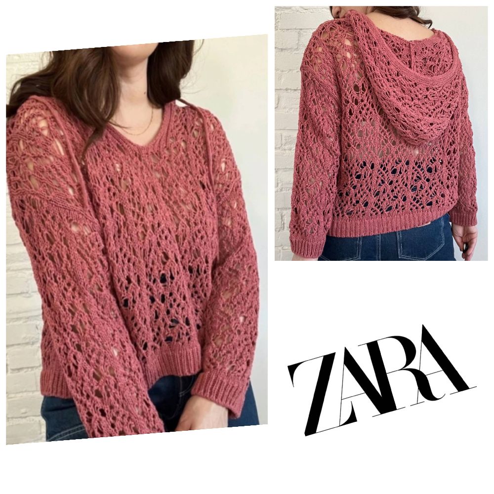 Pull à capuche zara