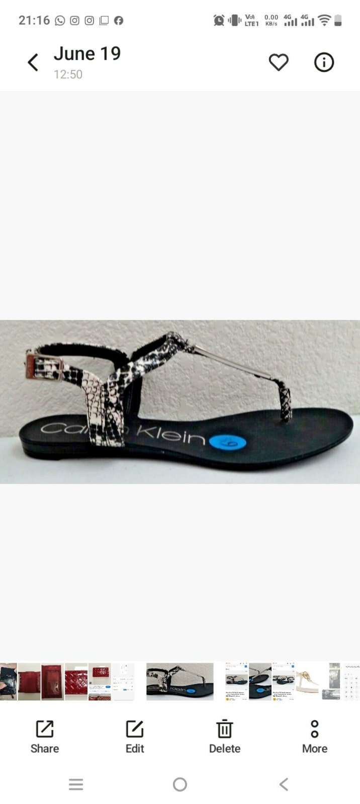 Sandals ck 