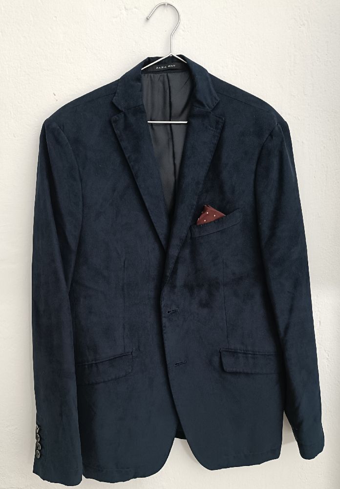 Costume Homme Zara Couleur Bleu Marine 