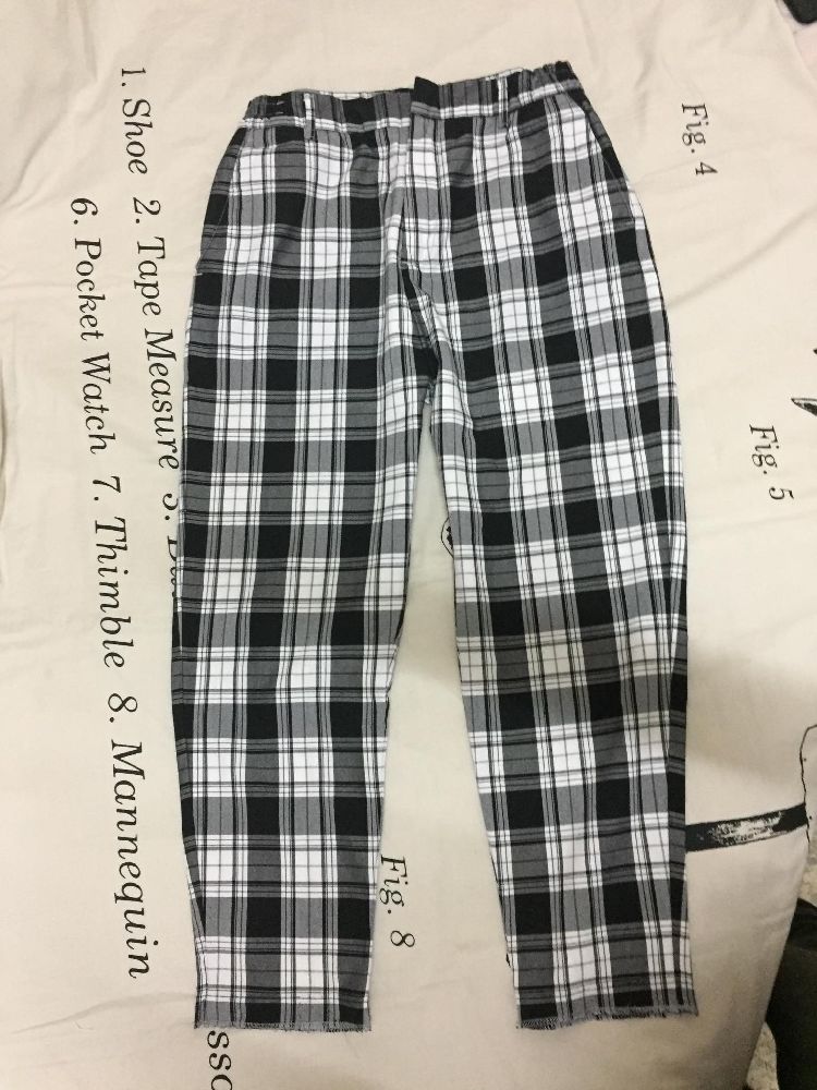 pantalon Bershka taille haute