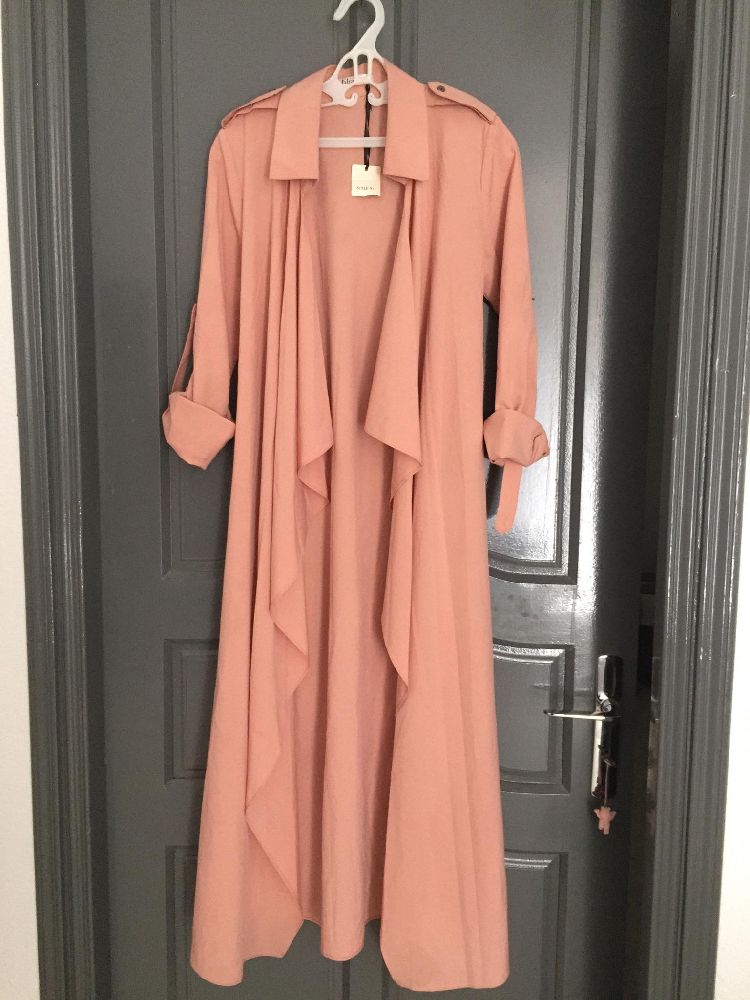 Trench leger , couleur saumon