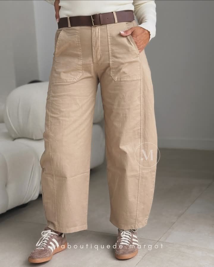 Pantalon large, importation France 