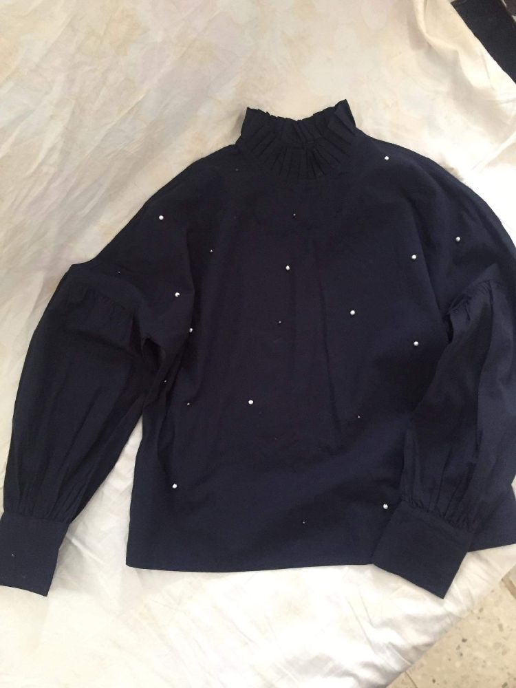 chemise a manches bouffantes, marque Only