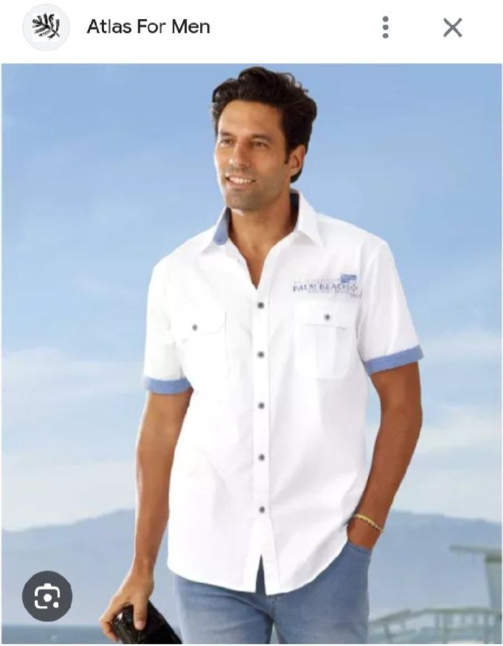 Chemise Atlas for men