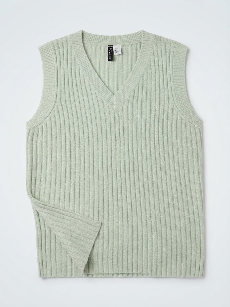 Débardeur en maille , h&m, vert menthe 