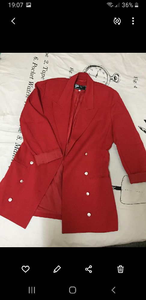 Blazer double boutonnage , très stylée, importation France 