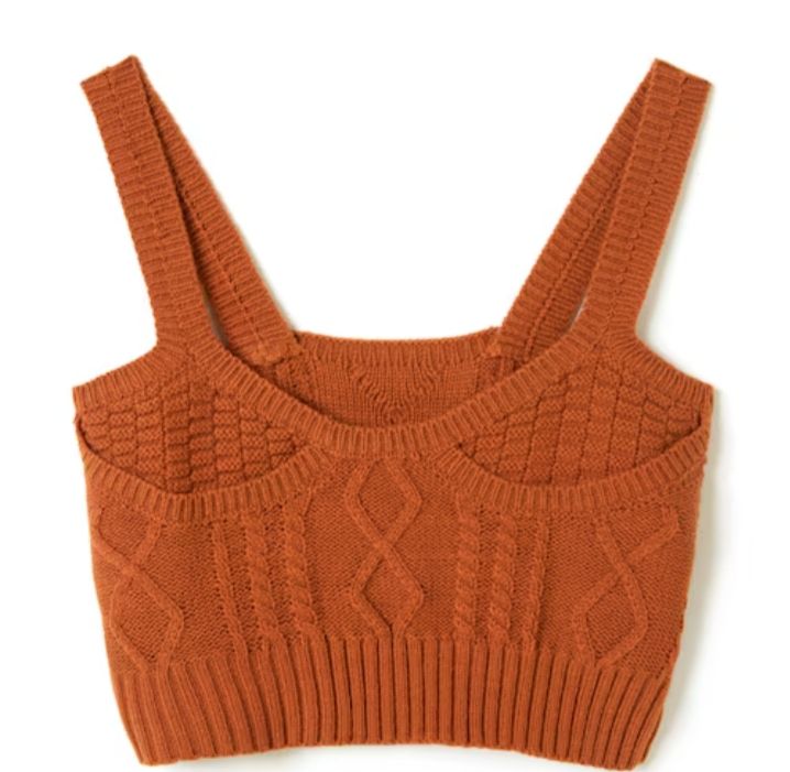 Cropped top  en laine 