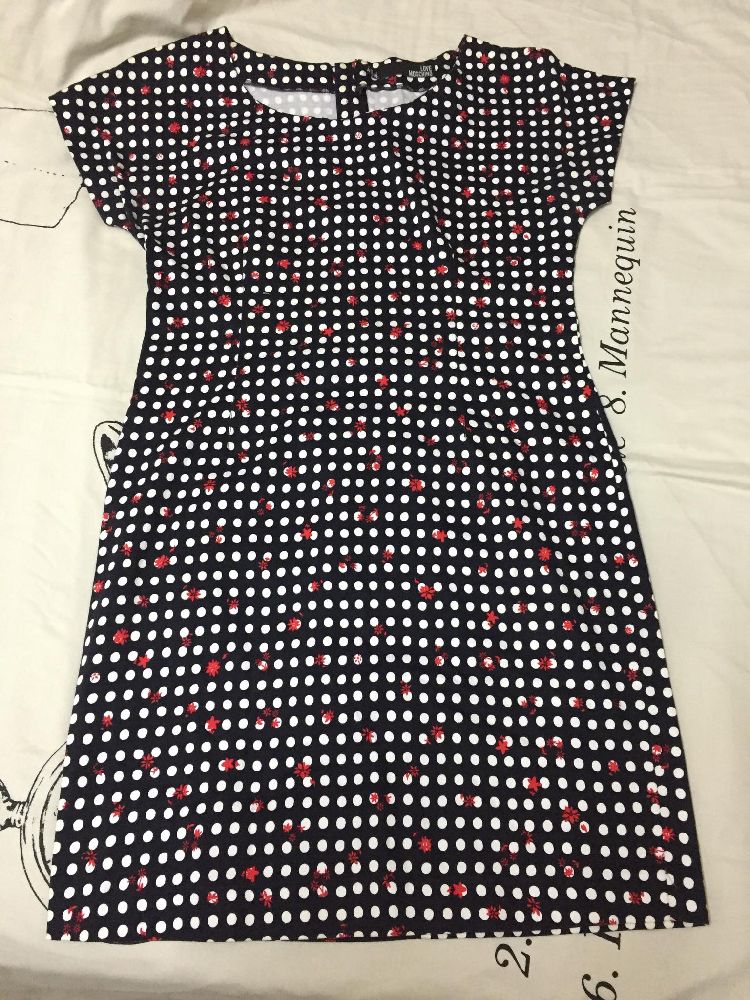 Robe LOVE MOSCHINO,  en coton 
