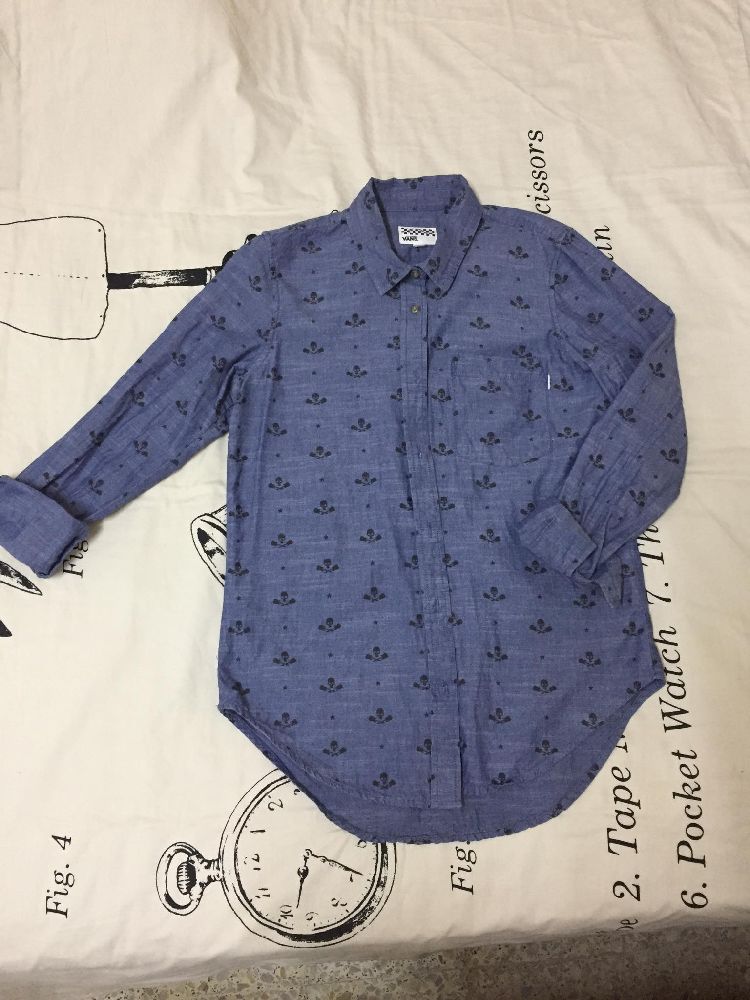Chemise en jeans Vans, 100% coton