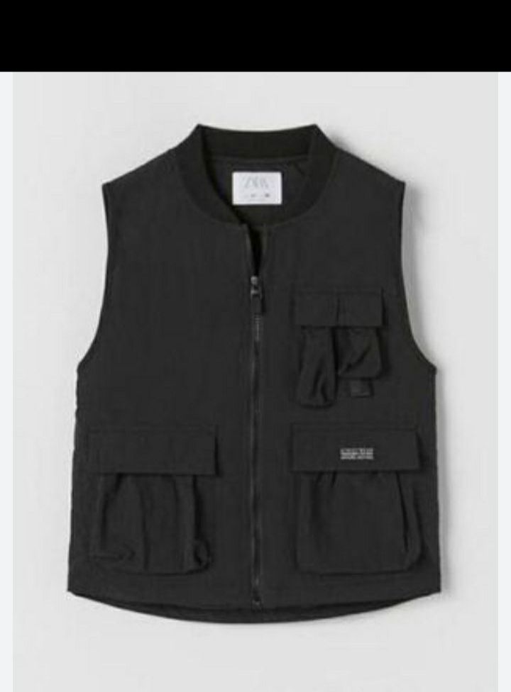 Veste Zara sans manches pour garçon 
