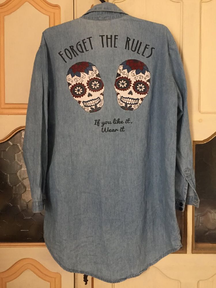 Chemise longue , légere