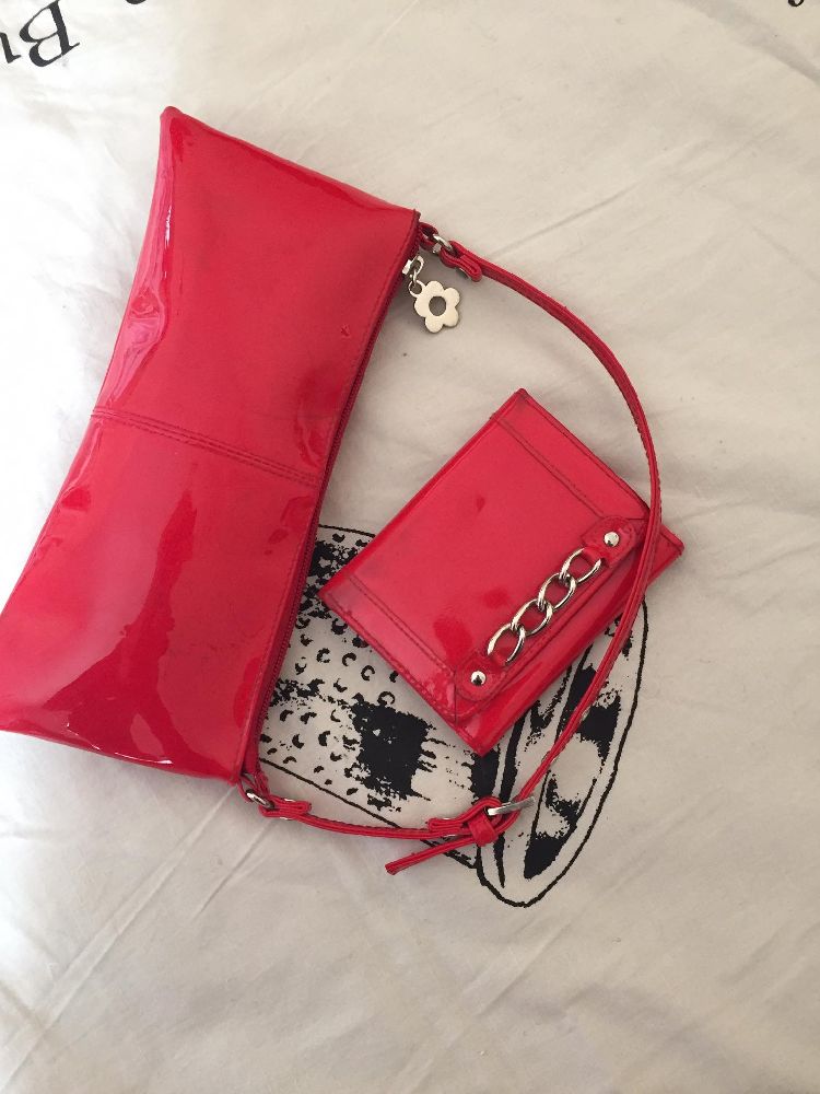 Set de Petit sac a main + portefeuille  importation France 