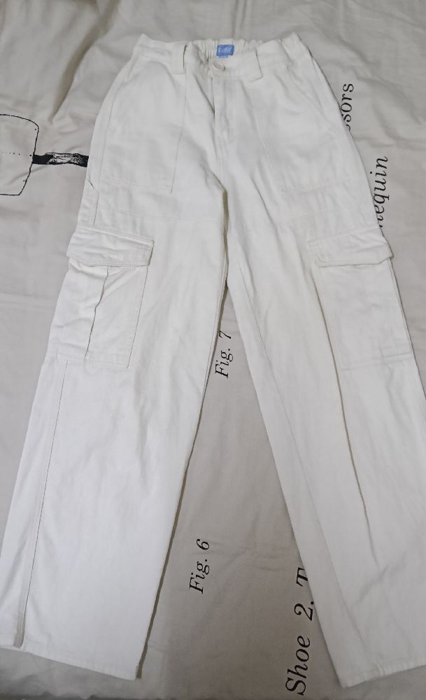 Wide leg cargo (jeans )