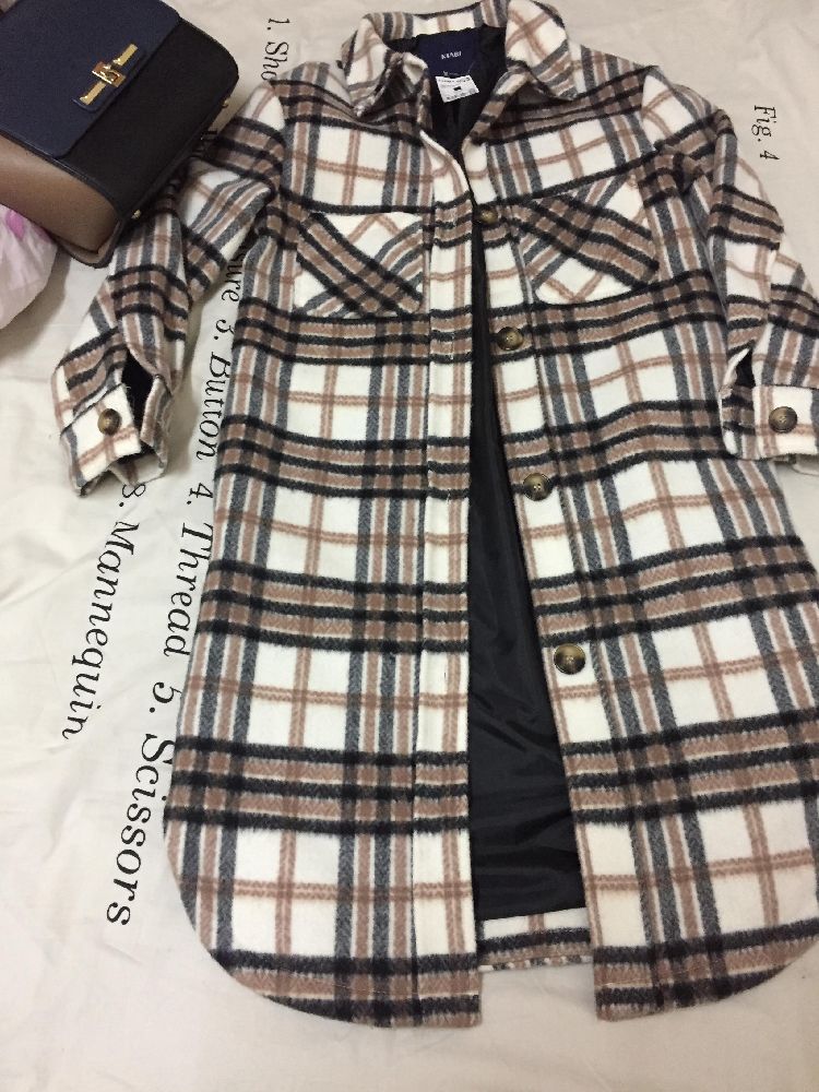 chemise/manteau  Kiabi , twila lil genoux