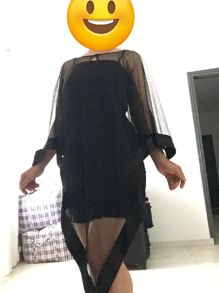Kimono / Cap.  transparent ( de plage aussi) 